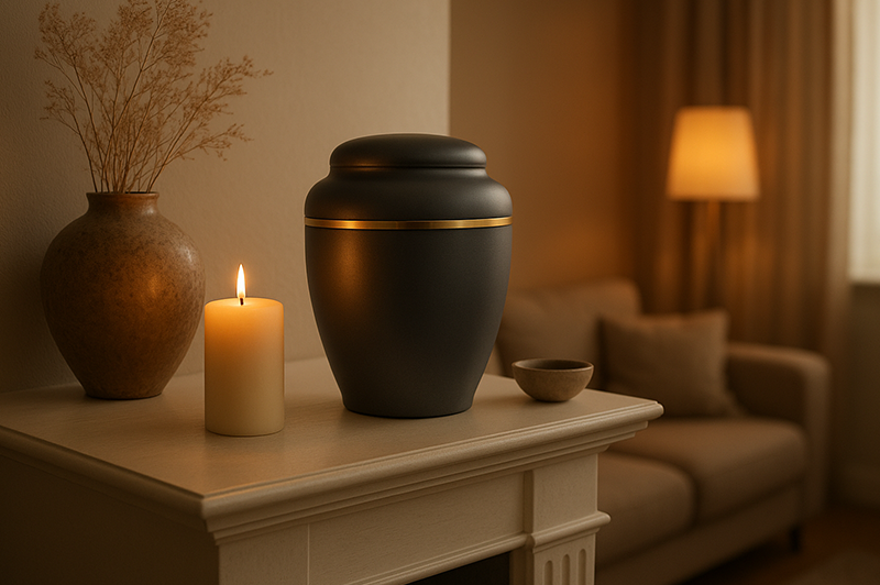 Die Urne zu Hause ist oft nur eine Zwischenstation